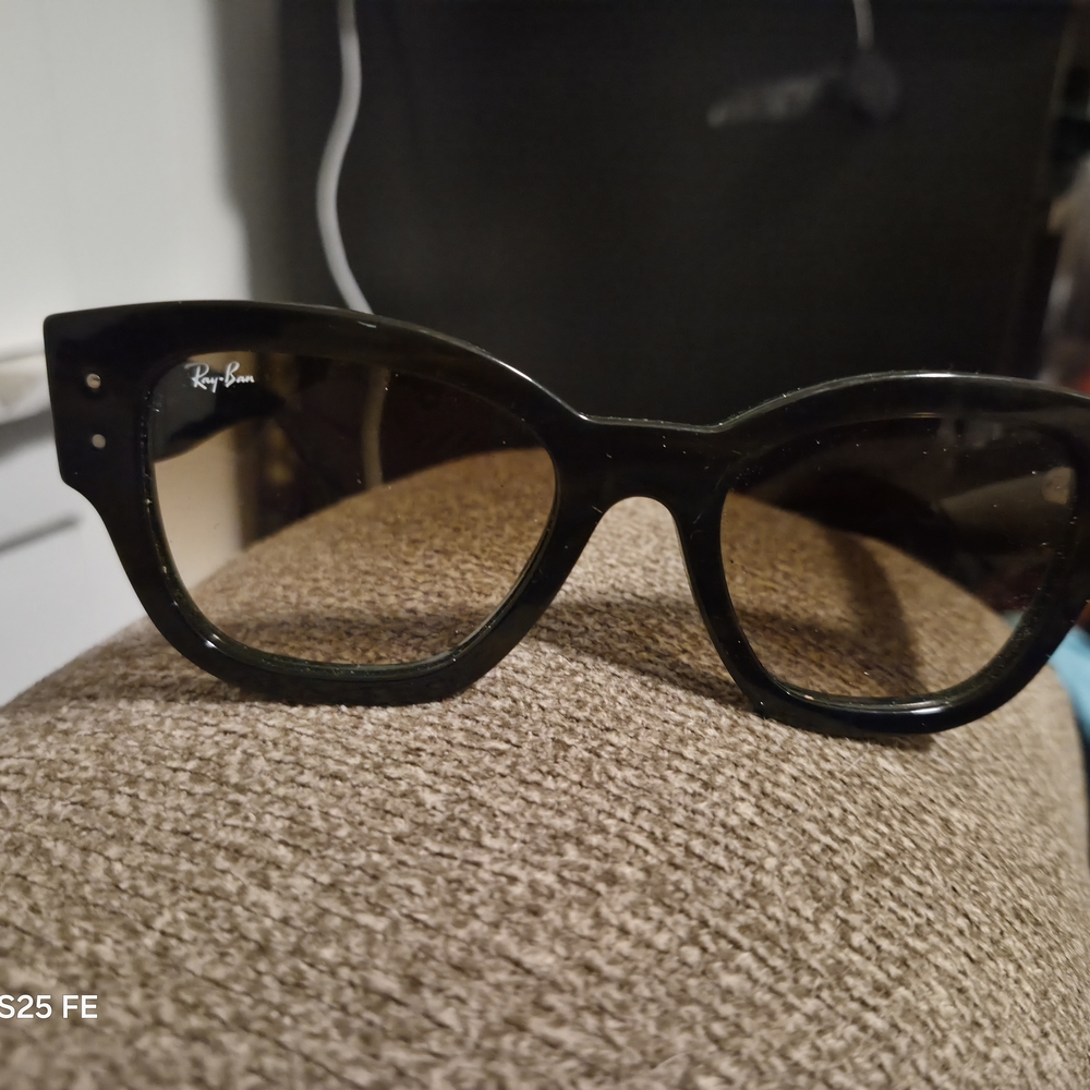 Rayban RB7681S Jorge Sunglasses In Black And Green